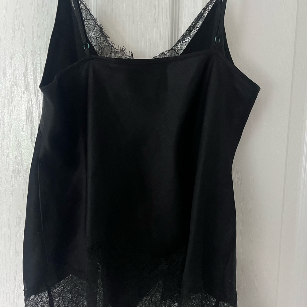 Victoria’s Secret Black Satin Lace Camisole - Picture 6 of 7
